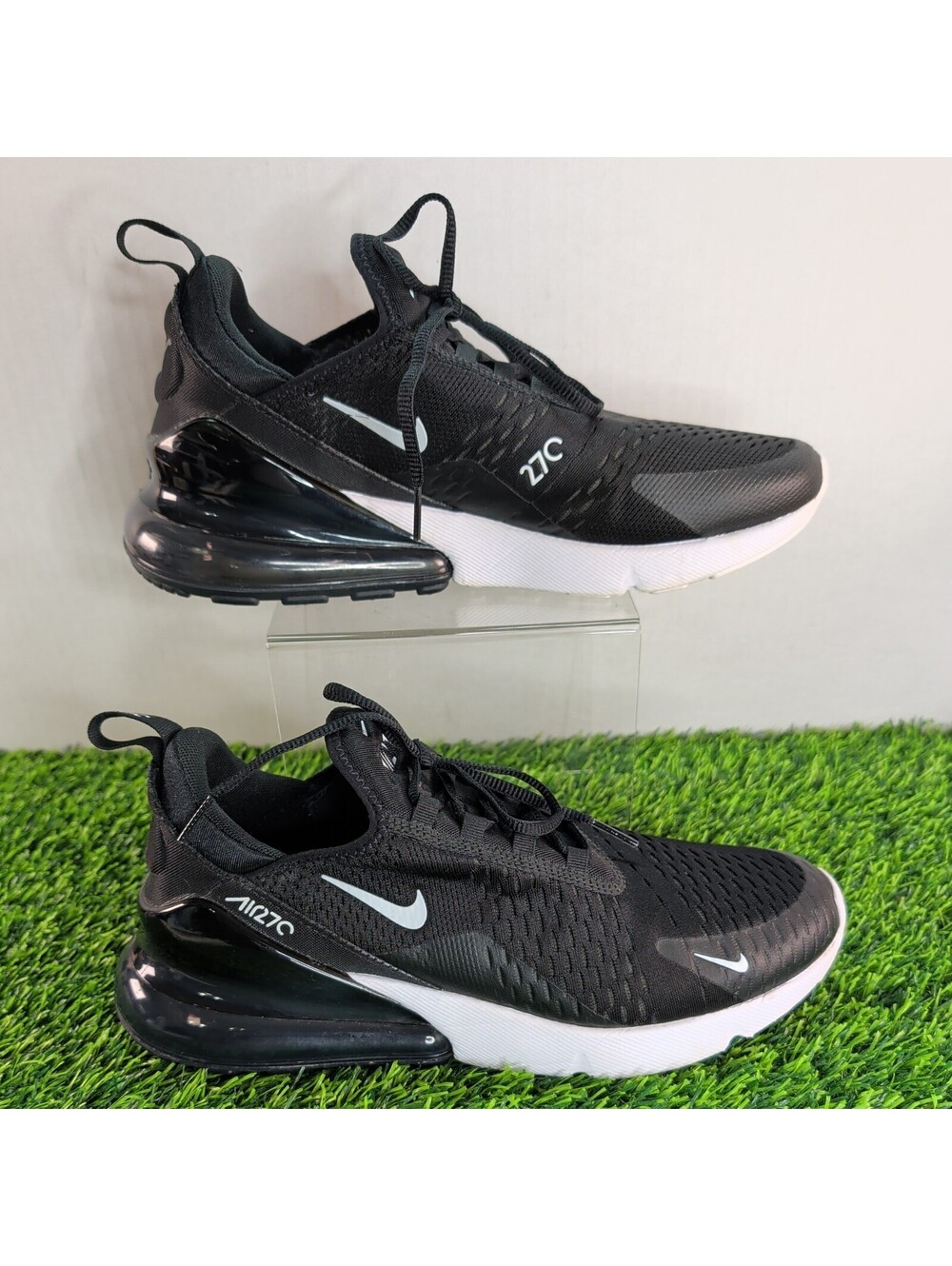 NIKE AIR MAX 270 black and white Running Shoes Men’s Size 11